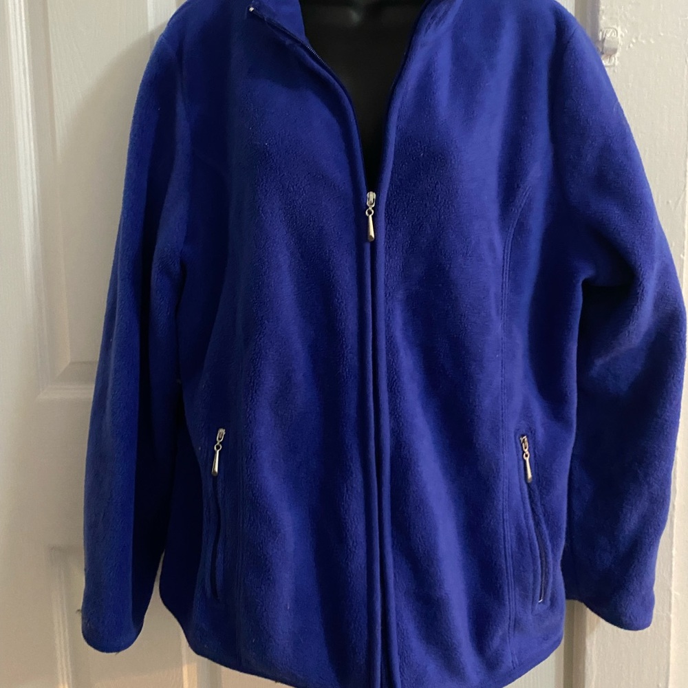 Blue Fleece Jacket